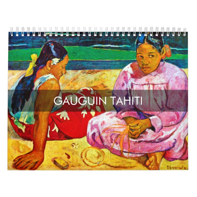 Gauguin Tahiti Calendar (Cover)