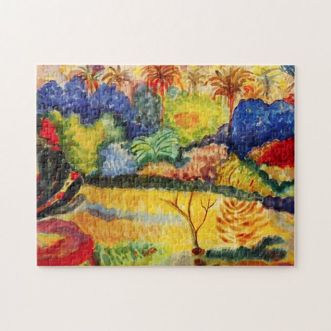 Gauguin Tahitian Landscape Puzzle (Horizontal)