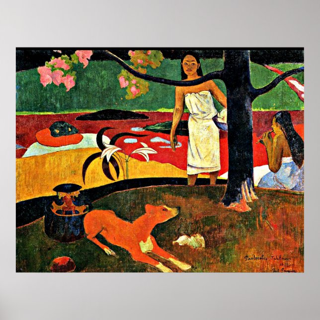 Gauguin - Tahitian Pastorale Poster (Front)