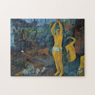 Gauguin Tahitian Women Where Do We Come From? Jigsaw Puzzle