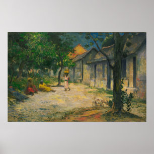 Gauguin - Village In Martinique 1897 Poster