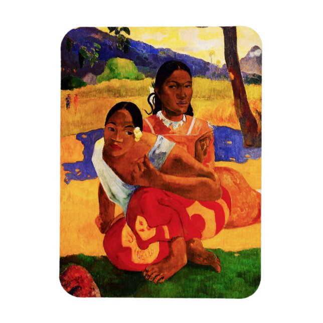 Gauguin When Are You Getting Married Magnet (Vertical)