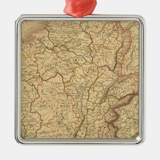 Gaule Metal Tree Decoration (Front)