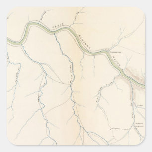 Gauley Bridge Square Sticker