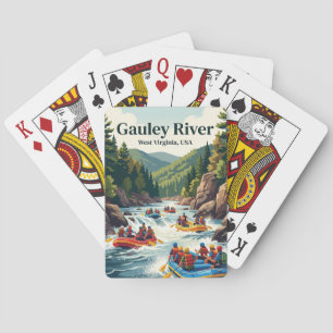 Gauley River, West Virginia, USA Playing Cards