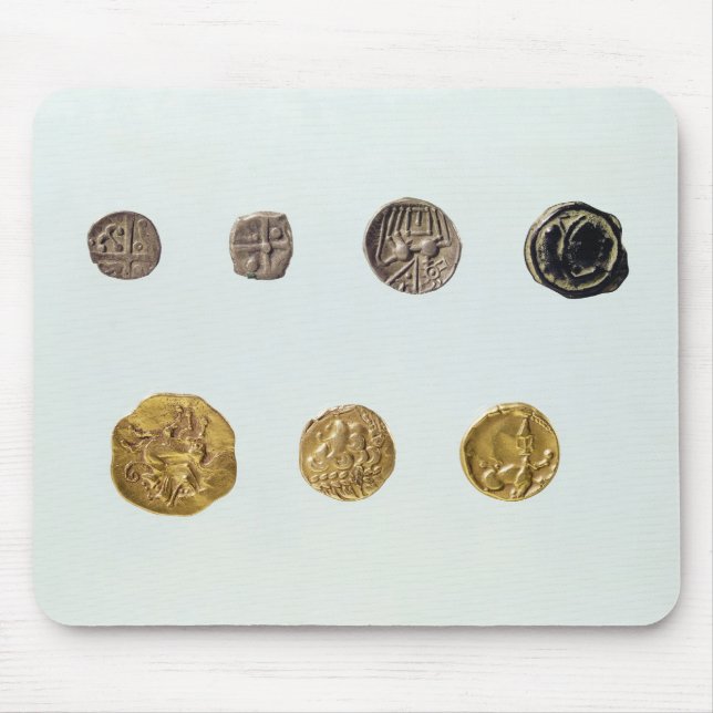 Gaulish coins, c.750-0 BC Mouse Pad (Front)