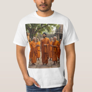 Gautam Buddh Dhamma Sangha T-Shirt Historical Ar