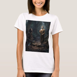 Gautam Buddh Historical Art T-Shirt | Dhamma Legac