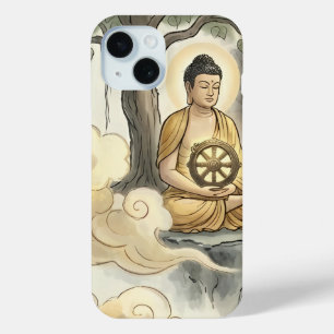 Gautam Buddh Meditation Art Phone Case - Peaceful