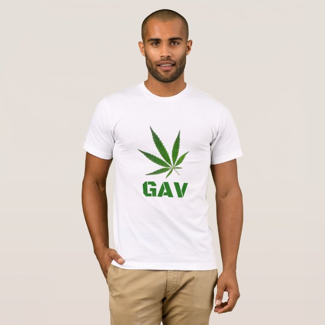 GAV Logo Print T-Shirt (Front Full)