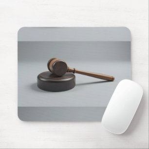 Gavel and Block Mouse Pad