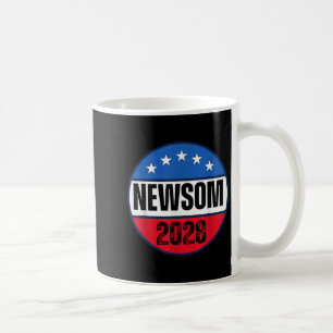 Gavin Newsom 2028 California For President Democra Coffee Mug