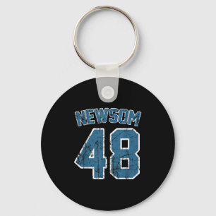 Gavin Newsom 2028 For President Election Campaign Key Ring