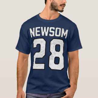 Gavin Newsom 2028 For President Number 28 T-Shirt