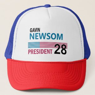 Gavin Newsom 2028 Trucker Hat