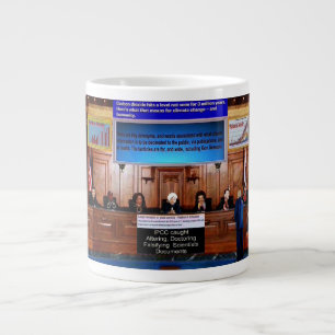 Gavin Newsom trial Large Coffee Mug