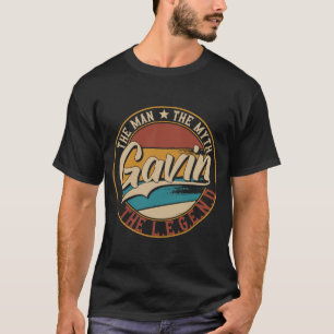 Gavin The man the myth the legend T-Shirt
