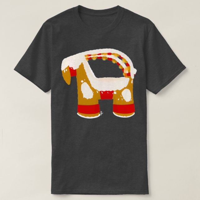 Gavlebocken  Gavle Goat (Snow  No Fire)   (2)  T-Shirt (Design Front)