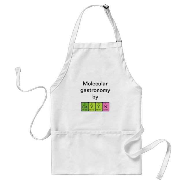 Gavyn periodic table name apron (Front)