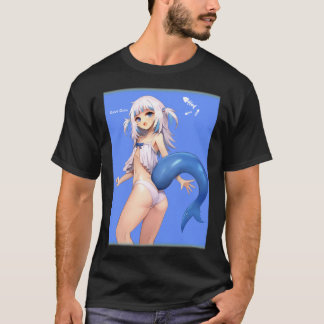 Gawr Gura In UnderWear, Hololive   T-Shirt