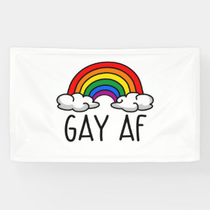 GAY AF BANNER