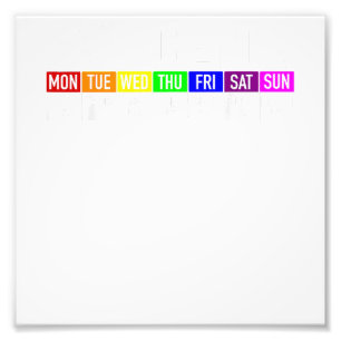 Gay Agenda Gay Pride Photo Print