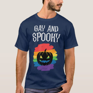 Gay And Spooky Halloween Party Costume Boys Kids T-Shirt
