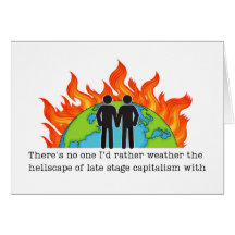 Gay Anniversary Liberal Humour Funny Card 