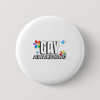 Gay Awakening 6 Cm Round Badge
