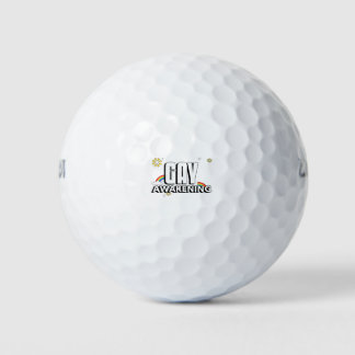 Gay Awakening Golf Balls