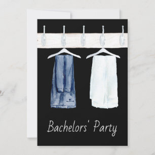 Gay Bachelors' Party Invitation