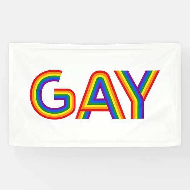 GAY BANNER (Horizontal)