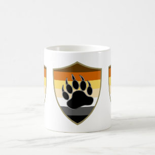 GAY BEAR BEAR PAW COFFEE MUG