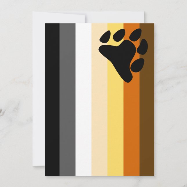 Gay Bear Brotherhood Flag (Front)