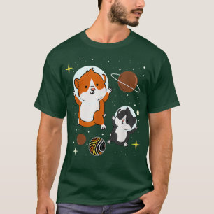 Gay Bear Hamster In Space Gay Bear Pride T-Shirt