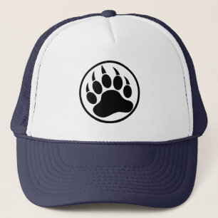 Gay Bear Pride Bear Paw Trucker Hat