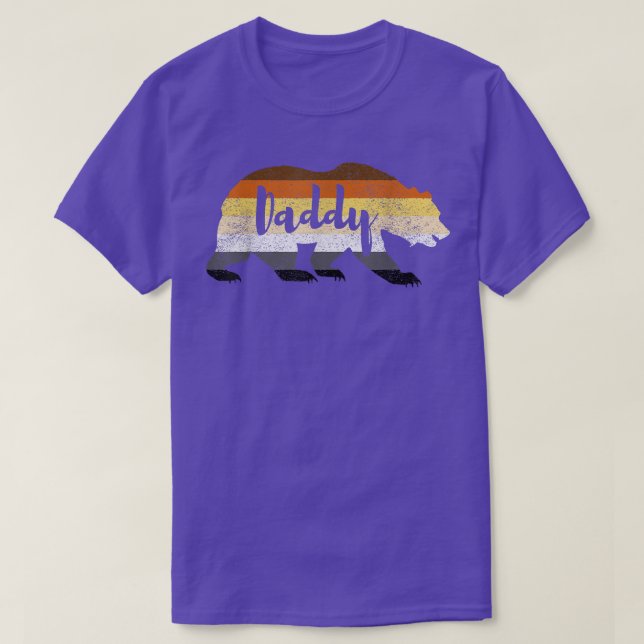Gay Bear Pride  - Daddy Bear Flag  T-Shirt (Design Front)