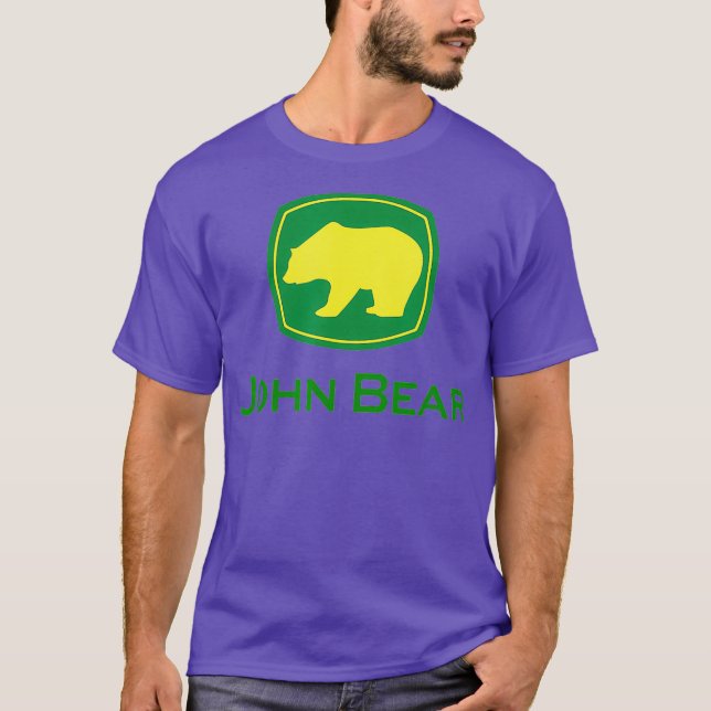 Gay Bear Pride  - LGBT John Bear T-Shirt (Front)