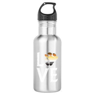 Gay Bear Pride Stacked Love 532 Ml Water Bottle