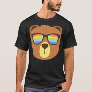 Gay Bear With Sunglasses Lgbt Pride Month T-Shirt