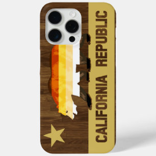 Gay Bears Pride Flag California Bear iPhone 15 Pro Max Case