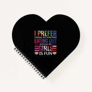 Gay Bisexual Pride Flag LGBTQ Notebook