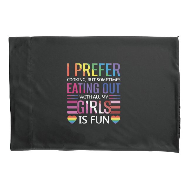 Gay Bisexual Pride Flag LGBTQ Pillowcase (Front)