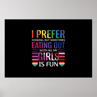 Gay Bisexual Pride Flag LGBTQ Poster