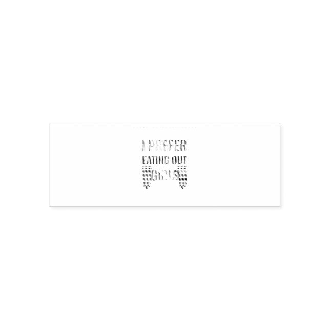 Gay Bisexual Pride Flag LGBTQ Self-inking Stamp (Design)