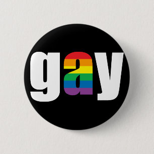 Gay Black Button