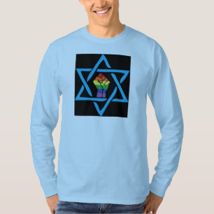 Gay Black Jewish T-Shirt