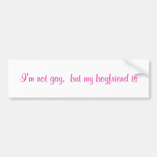 gay bumper sticker