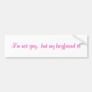 gay bumper sticker