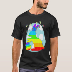 Gay Bunny Easter Day, Egg Hunting Season, Bunny Ea T-Shirt
